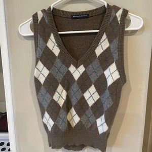 Brandy Melville wool sweater vest one size